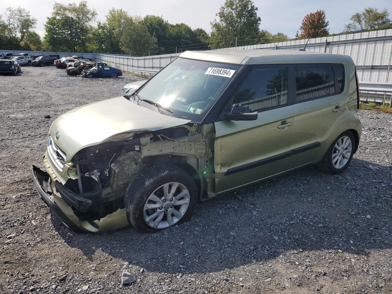 2012 KIA Soul VIN KNDJT2A65C7463760