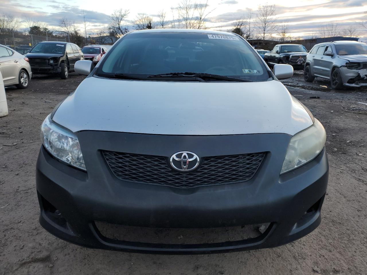 2010 Toyota Corolla VIN 1NXBU4EE2AZ372289 Copart auction photo, rear end / side damage thumbnail 5