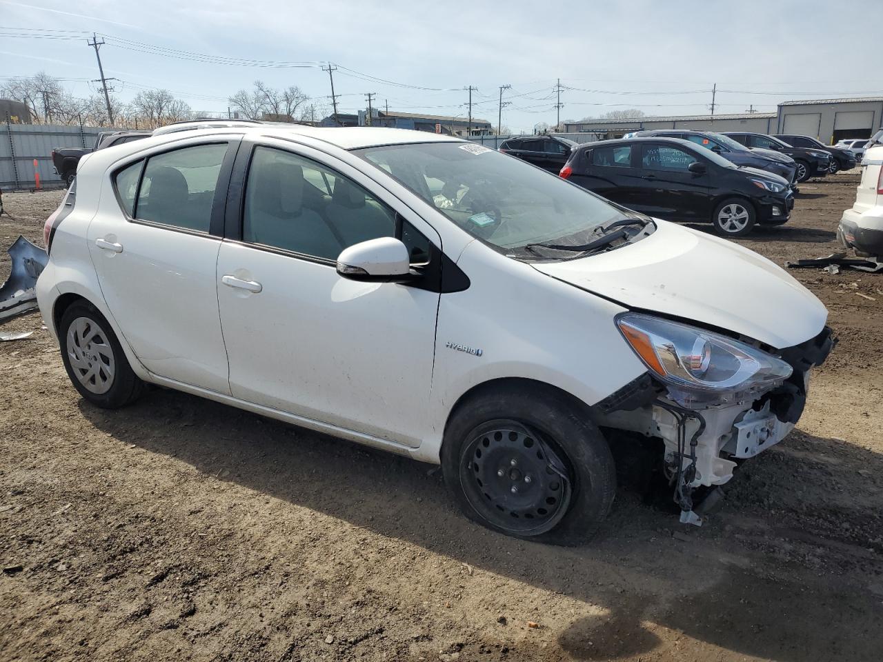 2016 Toyota Prius VIN JTDKDTB31G1126703 Copart auction photo, front end / rear end damage thumbnail 4