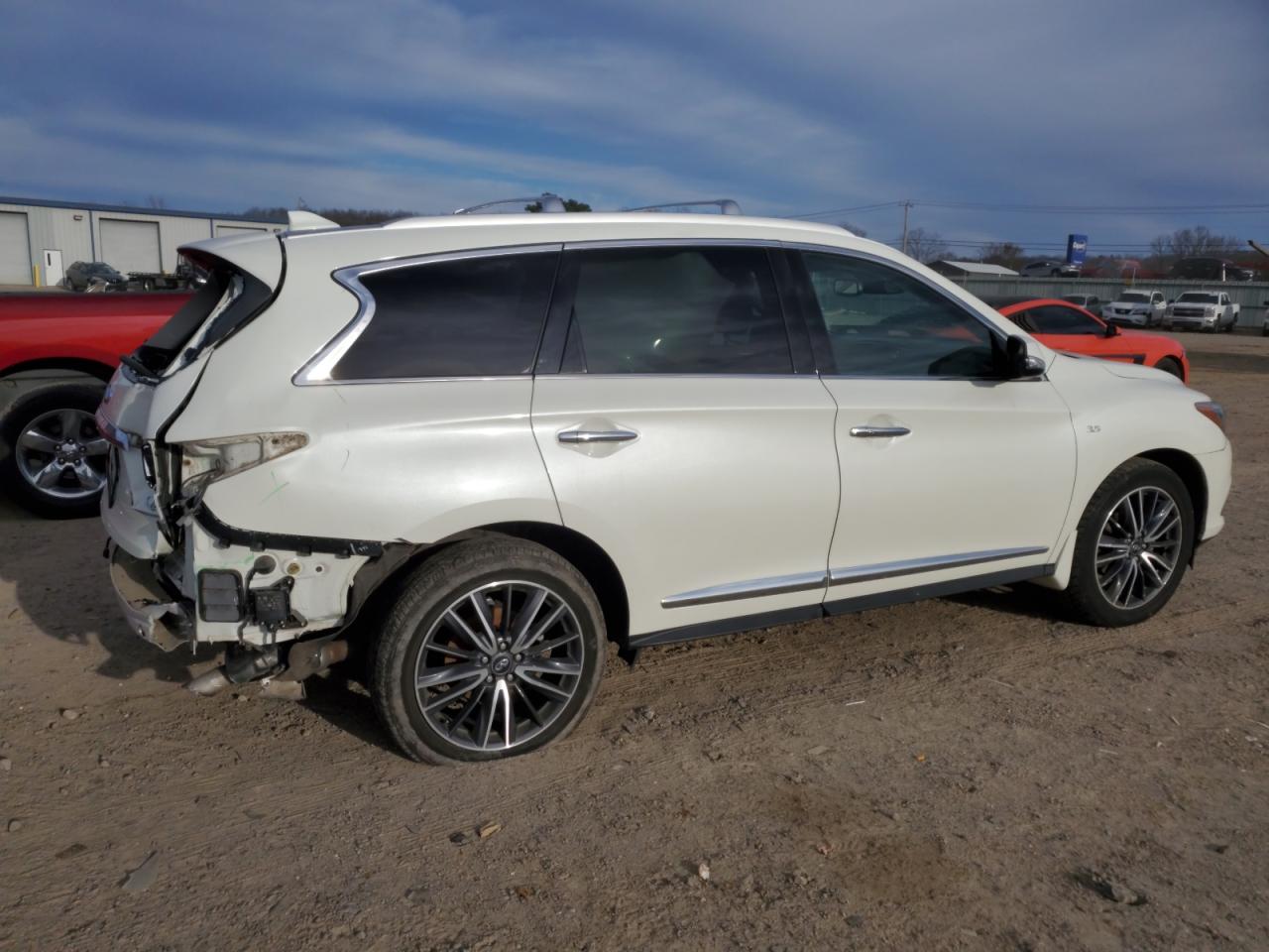 2020 Infiniti QX60 VIN 5N1DL0MN1LC546769 Copart auction photo, rear end damage thumbnail 3