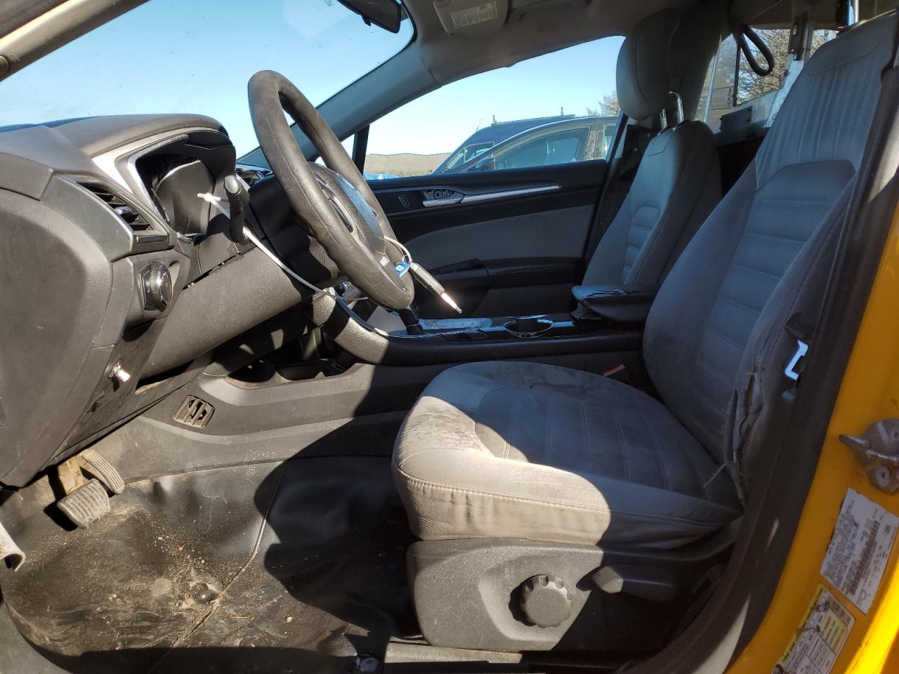 2015 Ford Fusion VIN 3FA6P0UU5FR166404 Copart auction photo, rear end damage thumbnail 7