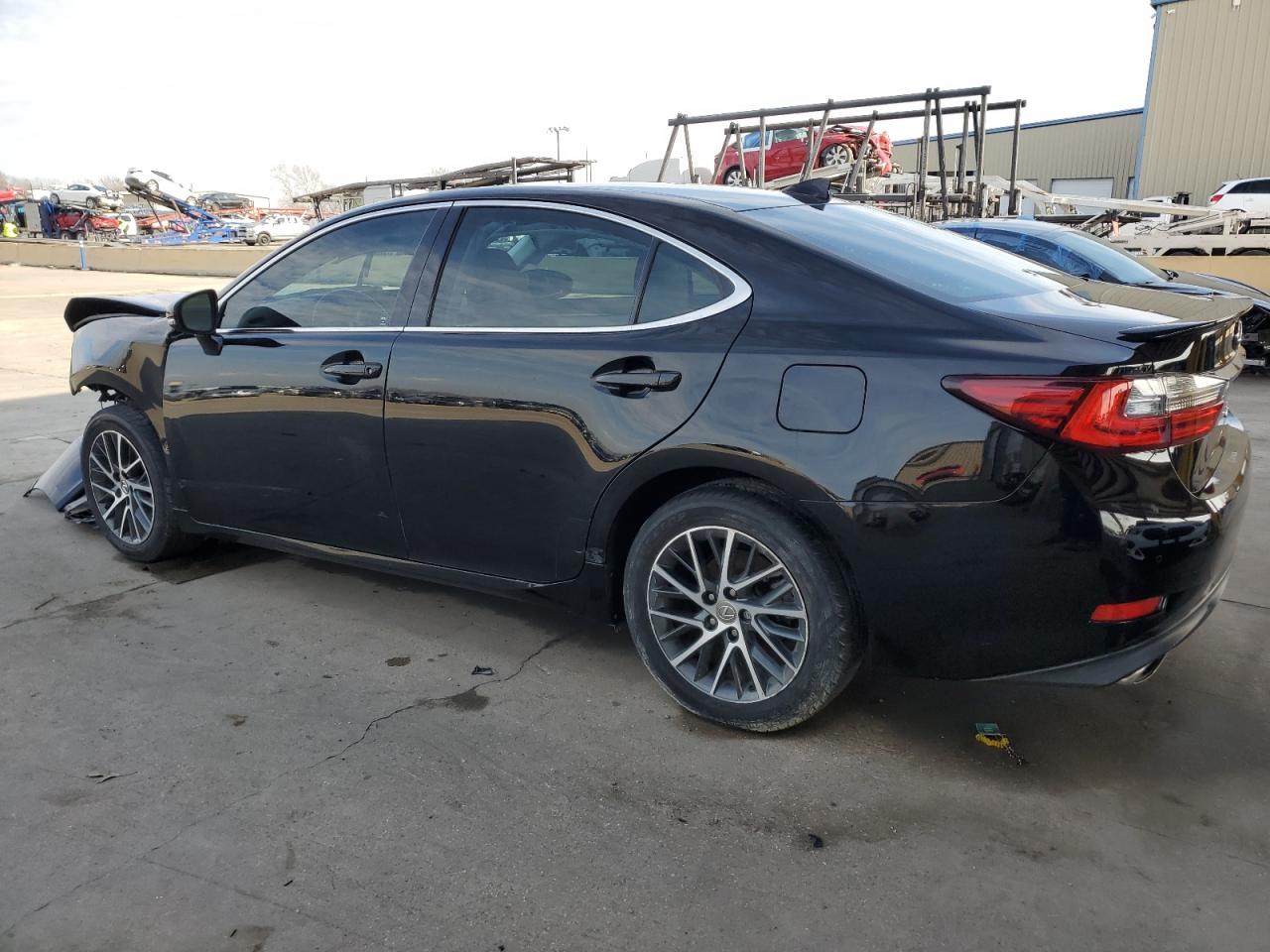 2018 Lexus ES VIN 58ABK1GGXJU083849 Copart auction photo, side / hail damage thumbnail 2
