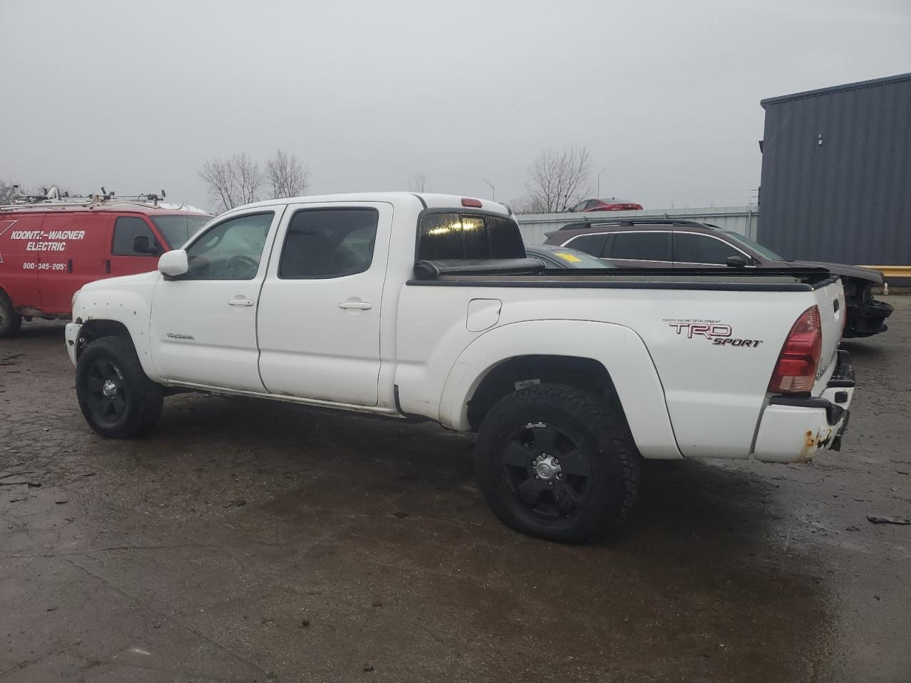 2007 Toyota Tacoma VIN 5TEMU52N07Z337919 Copart auction photo, front end damage thumbnail 2