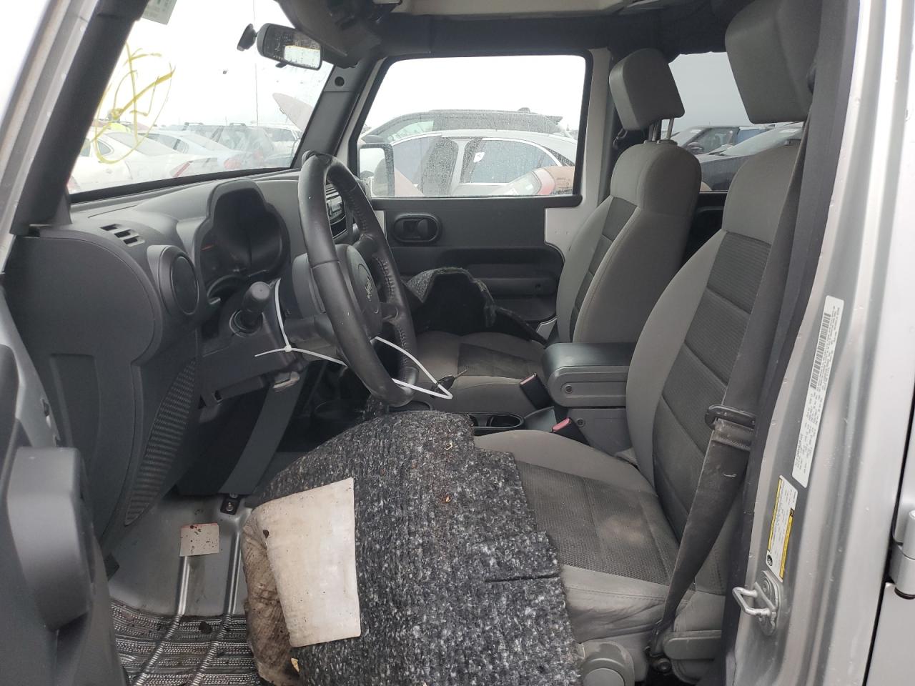 2009 Jeep Wrangler VIN 1J4GB39109L766029 Copart auction photo, water/flood damage thumbnail 7