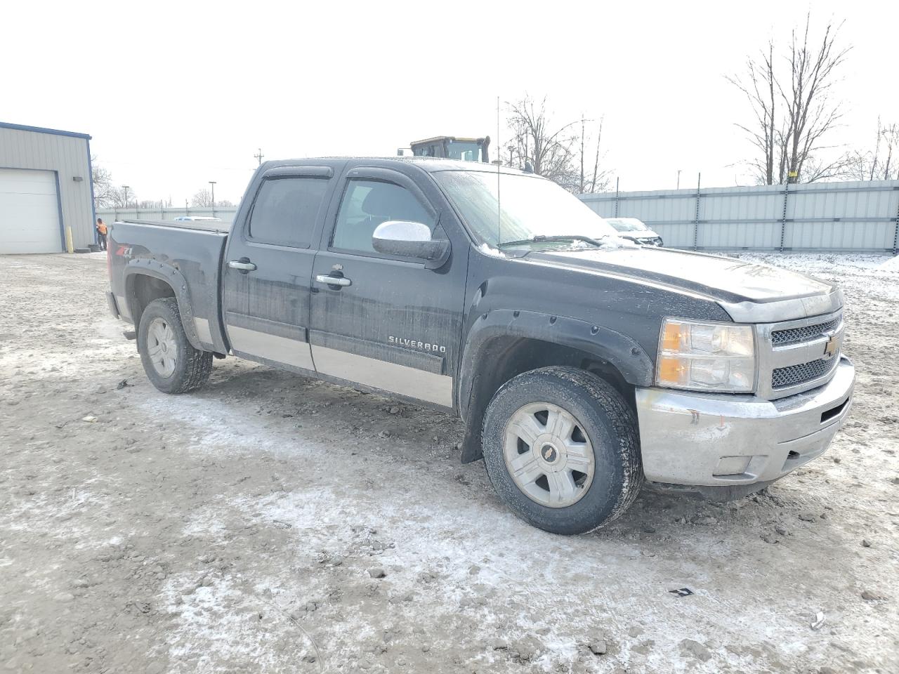 2012 Chevrolet Silverado VIN 1GCPKSE76CF179222 Copart auction photo, side damage thumbnail 4