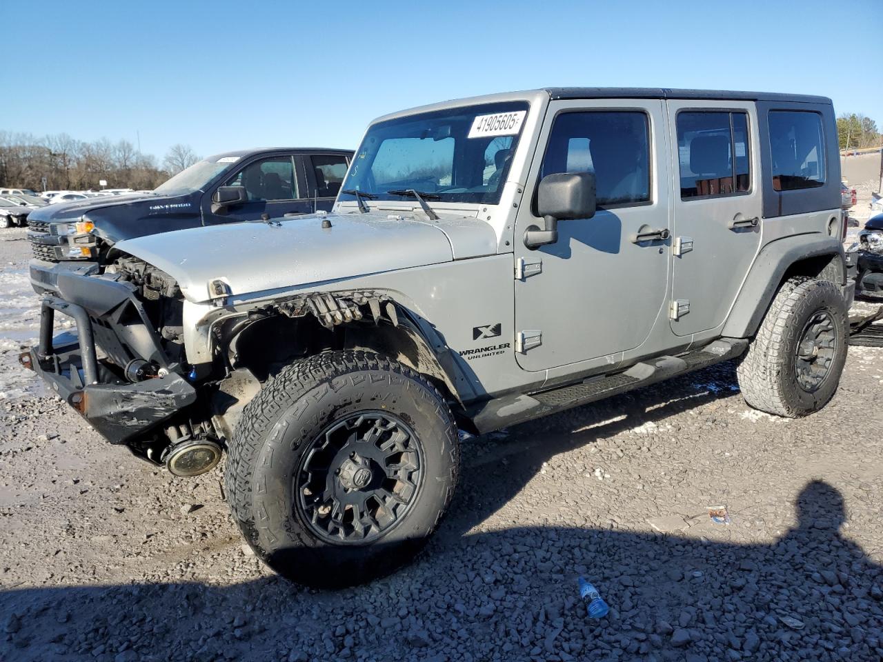 2007 Jeep Wrangler VIN 1J4GB39167L102038