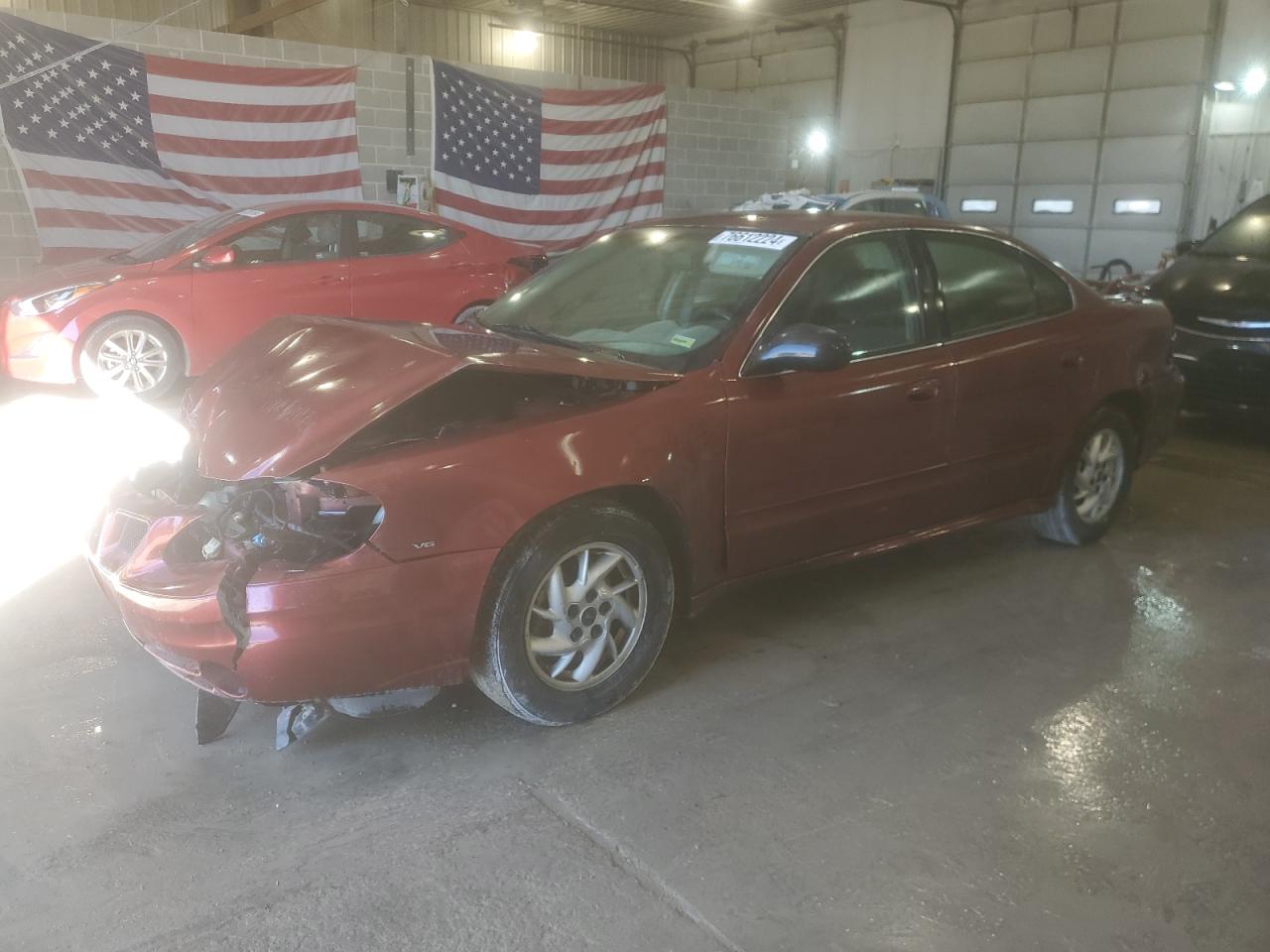 2003 Pontiac Grand AM VIN 1G2NF52E43C168533