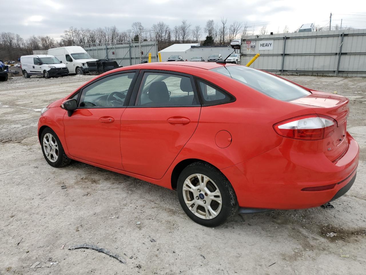 2014 Ford Fiesta VIN 3FADP4BJ7EM107339 Copart auction photo, front end damage thumbnail 2