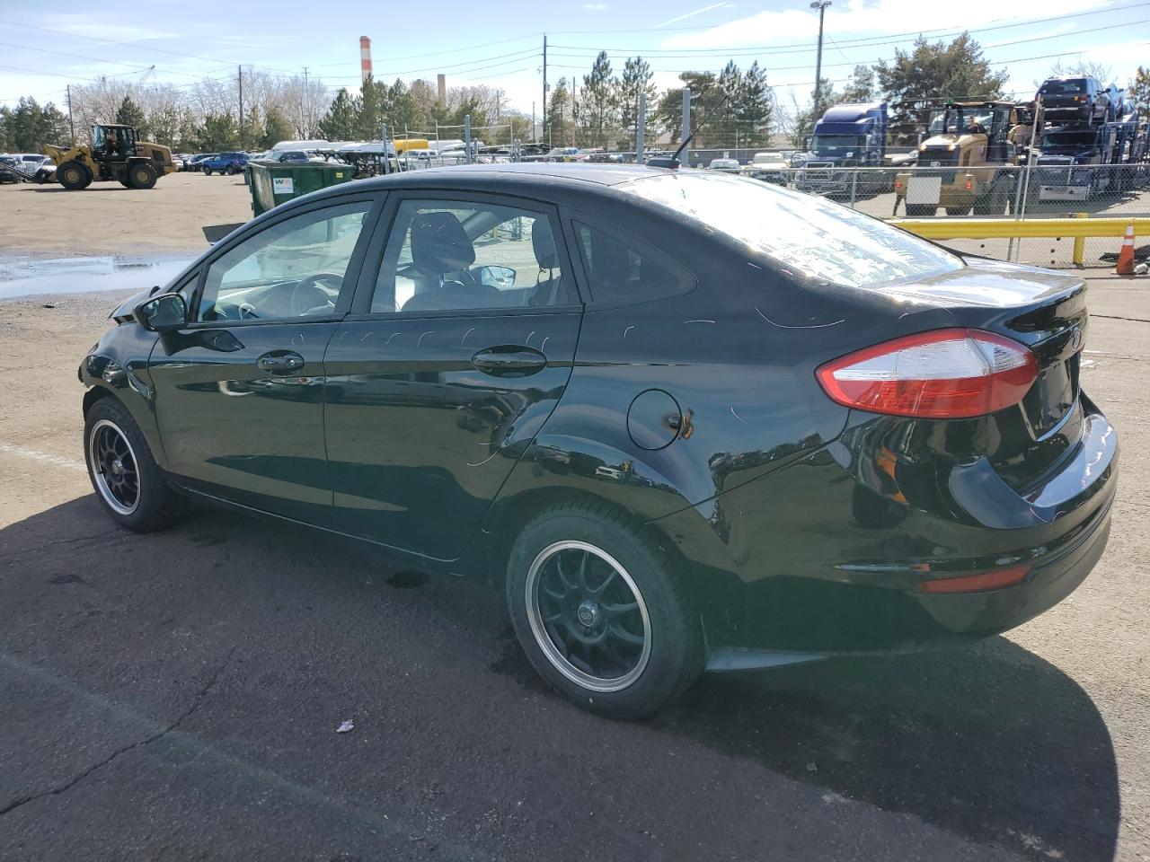 2019 Ford Fiesta VIN 3FADP4AJ3KM130369 Copart auction photo, front end / hail damage thumbnail 2