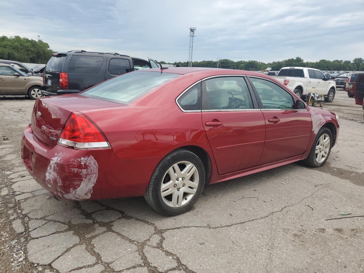 2015 Chevrolet Impala VIN 2G1WB5E30F1144853 Copart auction photo, side / minor dent/scratches damage thumbnail 3