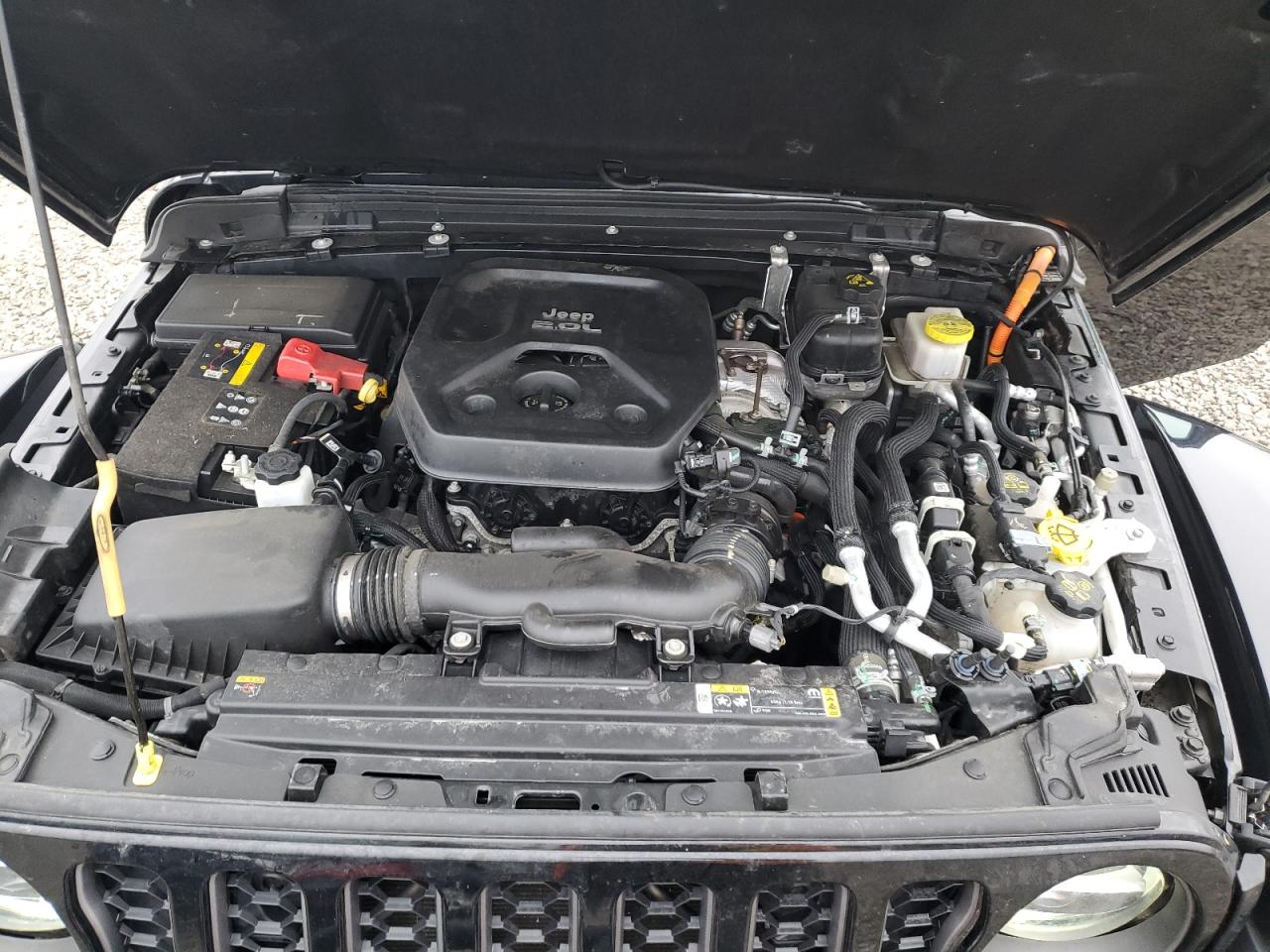 2021 Jeep Wrangler VIN 1C4JJXR62MW782001 Copart auction photo, front end damage thumbnail 14