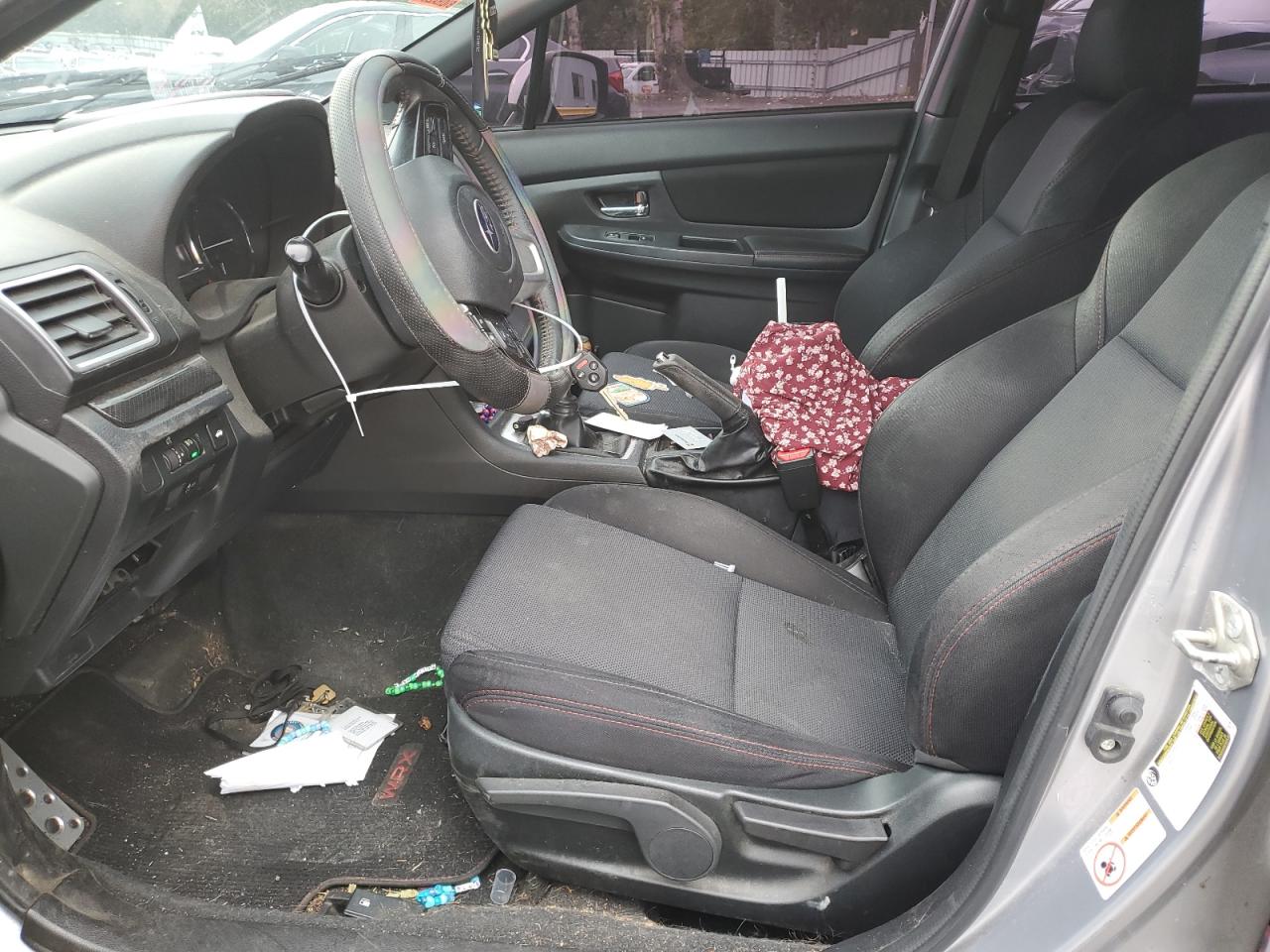 2016 Subaru WRX VIN JF1VA1B64G9831684 Copart auction photo, front end / rear end damage thumbnail 7