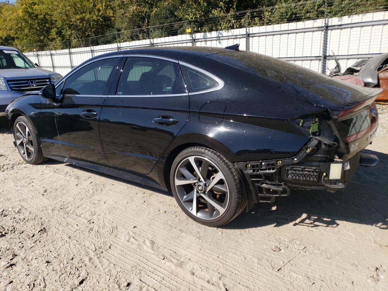 2023 Hyundai Sonata VIN KMHL44J23PA295281 Copart auction photo, all over damage thumbnail 2