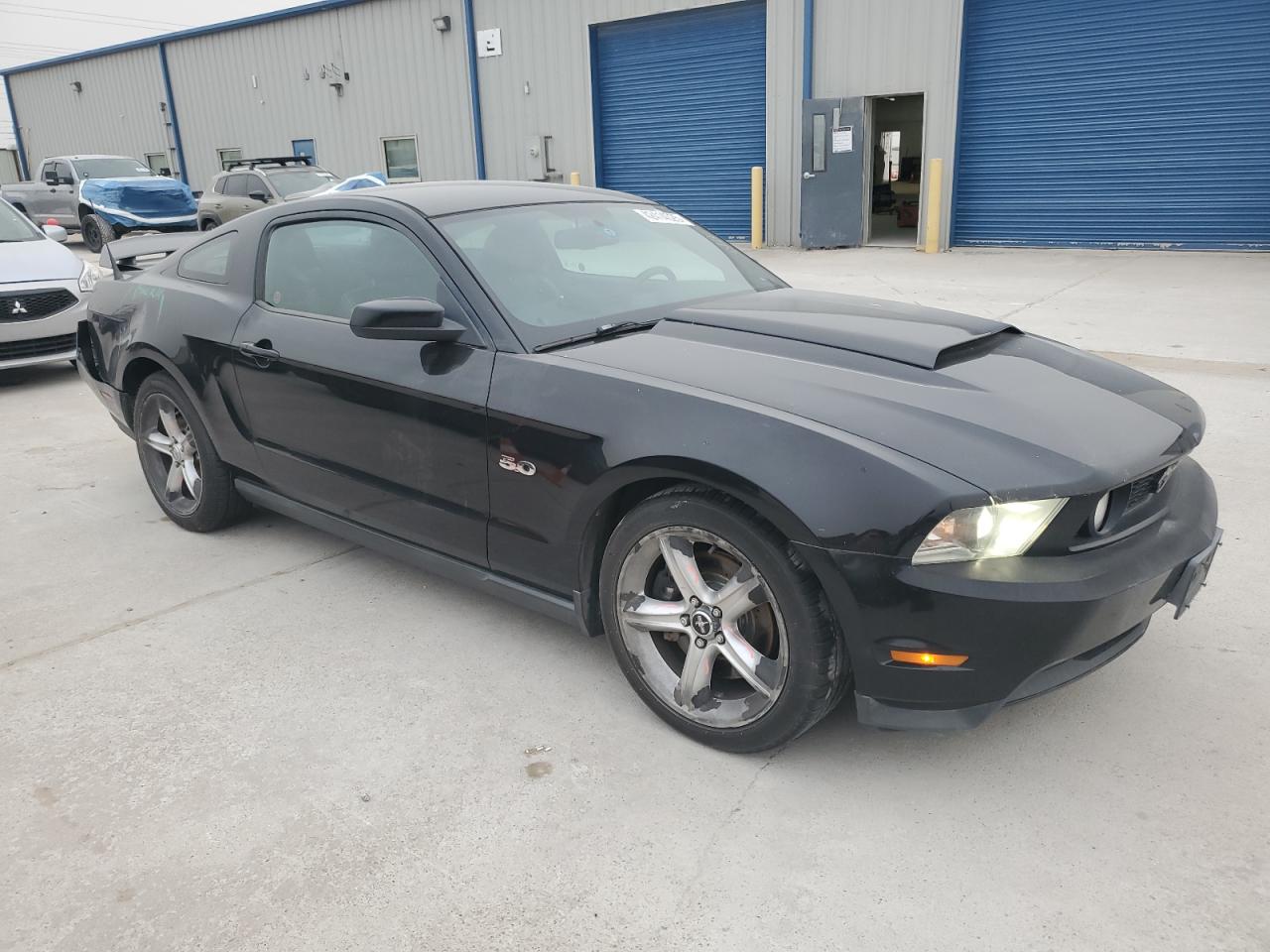 2011 Ford Mustang VIN 1ZVBP8CF7B5107617 Copart auction photo, rear end damage thumbnail 4