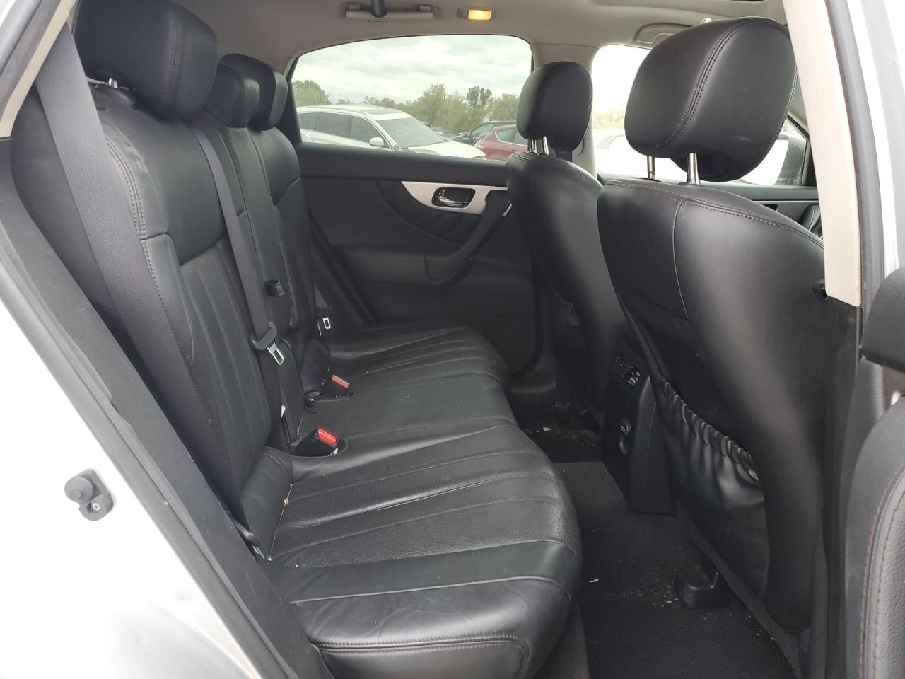 2015 Infiniti QX70 VIN JN8CS1MW3FM480200 Copart auction photo, rear end / minor dent/scratches damage thumbnail 12