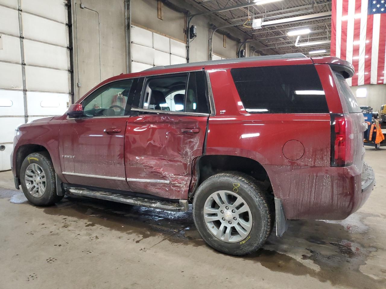 2017 Chevrolet Tahoe VIN 1GNSKBKC4HR168325 Copart auction photo, undercarriage / side damage thumbnail 2