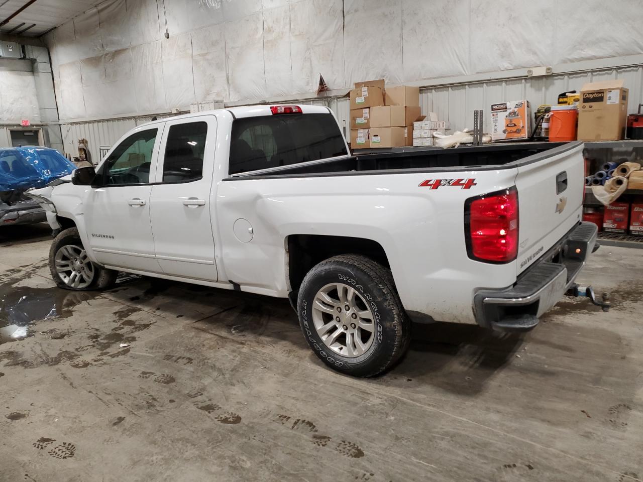 2018 Chevrolet Silverado VIN 1GCVKREC1JZ184353 Copart auction photo, front end / side damage thumbnail 2