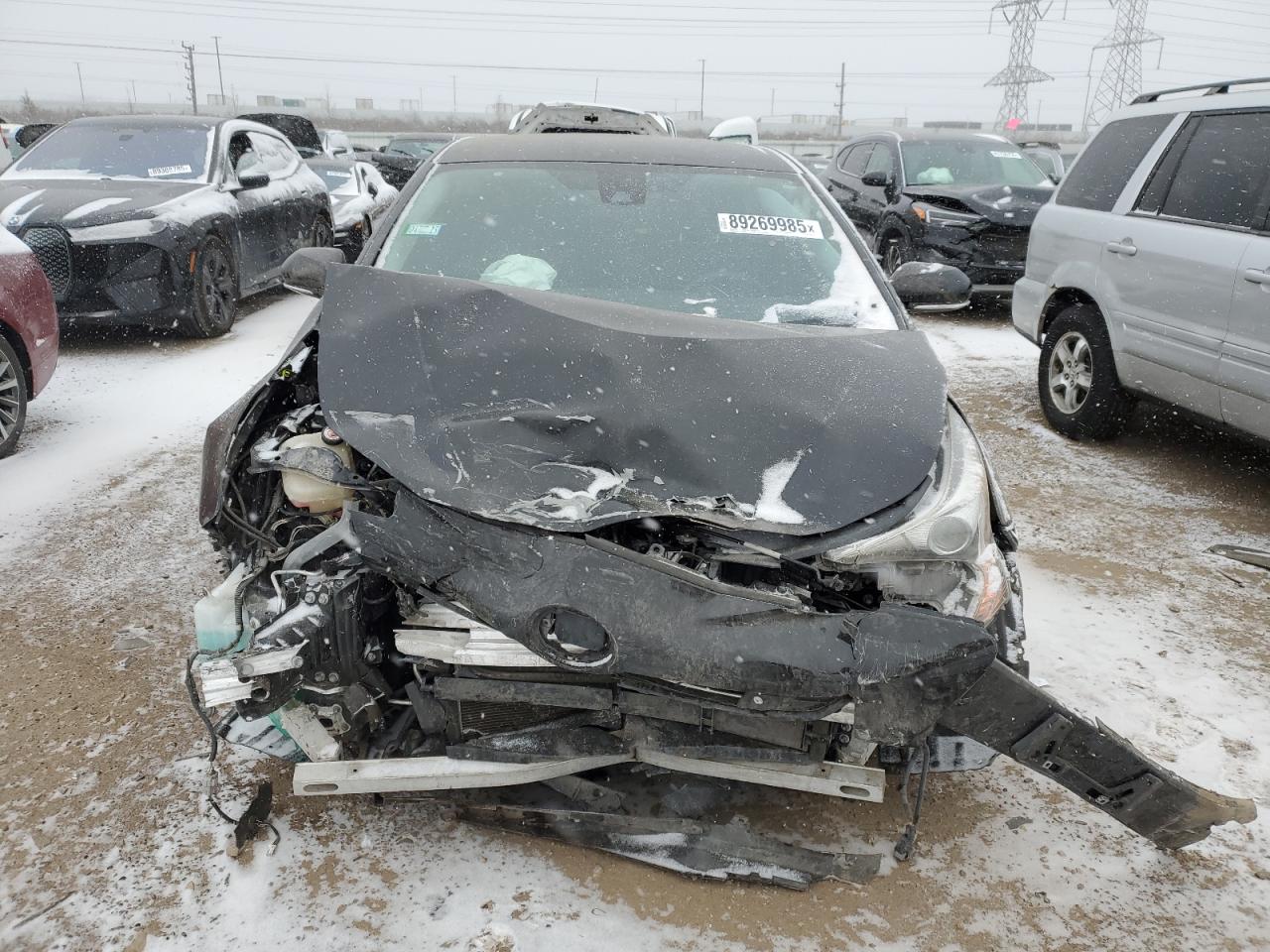 2017 Toyota Prius VIN JTDKBRFUXH3040758 Copart auction photo, front end / rear end damage thumbnail 5