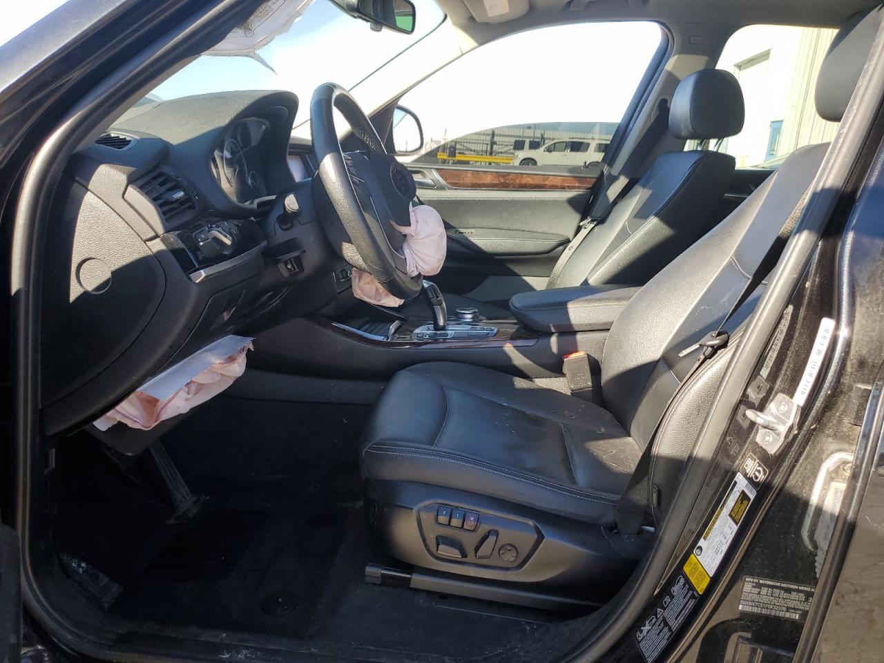 2015 BMW X3 VIN 5UXWX7C51F0K32376 Copart auction photo, front end / side damage thumbnail 7
