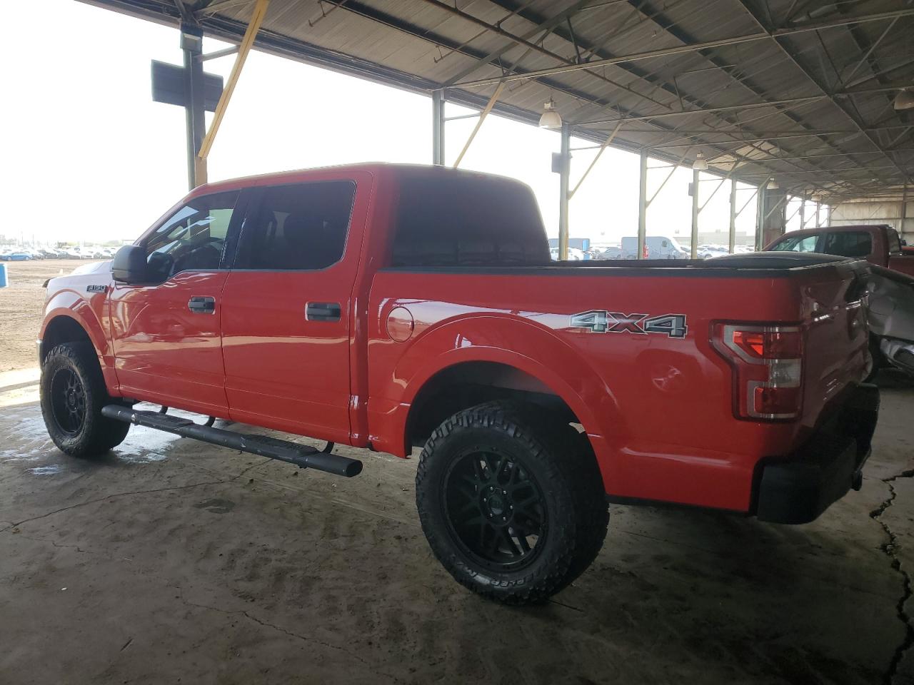 2018 Ford F-150 VIN 1FTEW1E58JFA02124 Copart auction photo, front end damage thumbnail 2