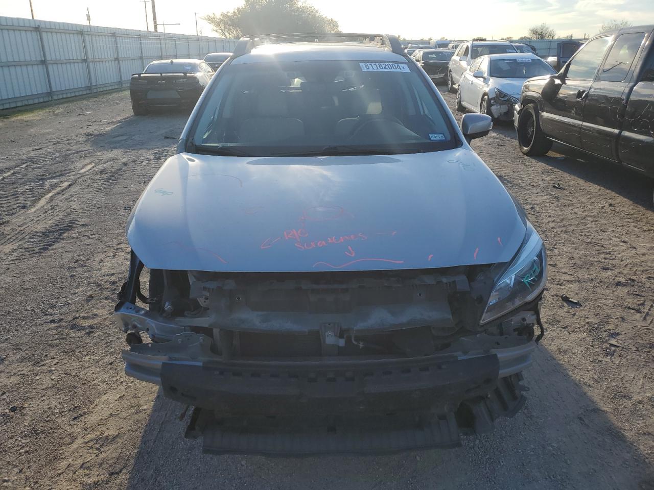 2017 Subaru Outback VIN 4S4BSAHC2H3364255 Copart auction photo, front end / rear end damage thumbnail 5