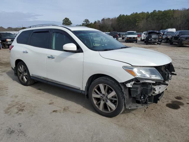 2014 Nissan Pathfinder VIN 5N1AR2MN8EC700670 Copart auction photo, front end damage thumbnail 4