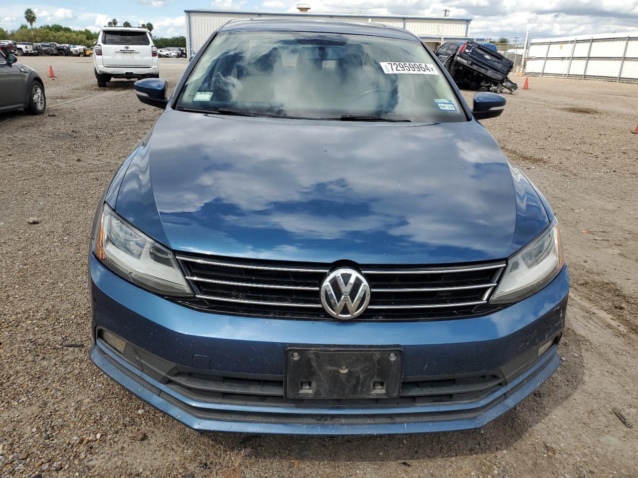 2017 Volkswagen Jetta VIN 3VWDB7AJ3HM289490 Copart auction photo, water/flood / rear end damage thumbnail 5