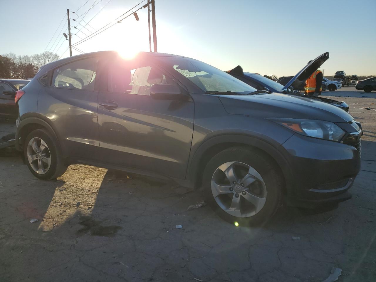 2018 Honda HR-V VIN 3CZRU5H32JM715703 Copart auction photo, rear end damage thumbnail 4
