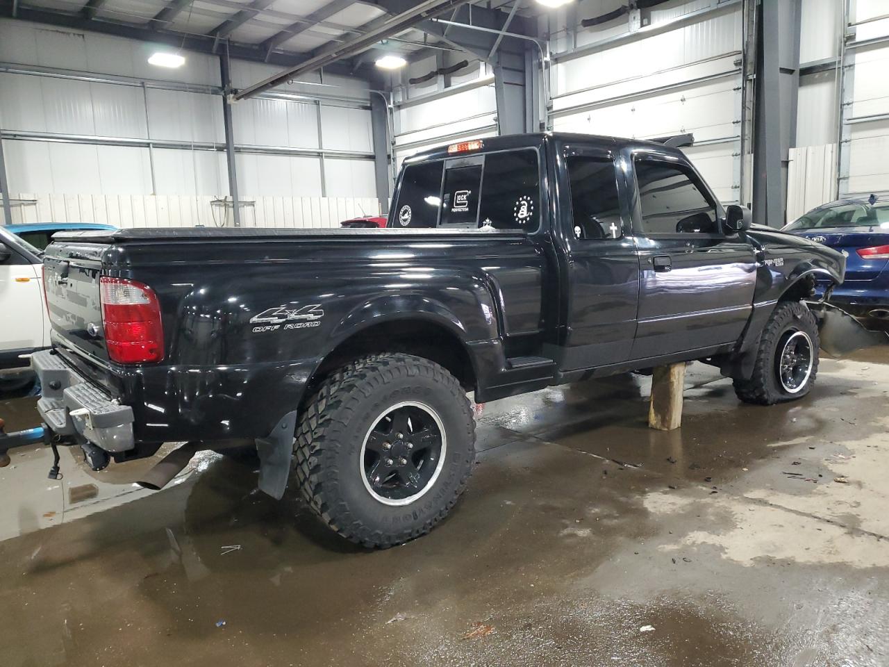 2002 Ford Ranger VIN 1FTZR45E12PB29593 Copart auction photo, front end damage thumbnail 3