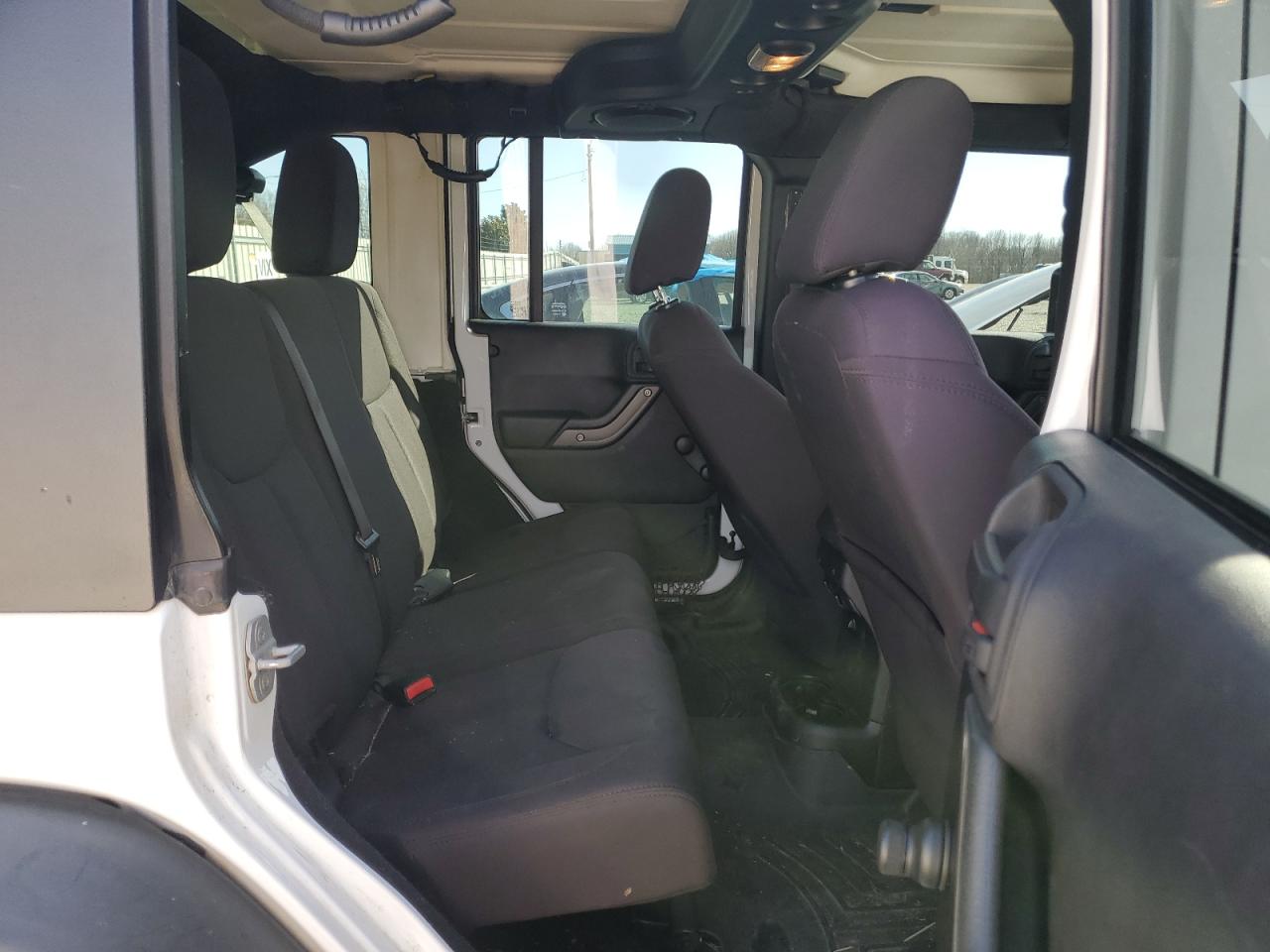 2013 Jeep Wrangler VIN 1C4BJWDG5DL694124 Copart auction photo, side damage thumbnail 11