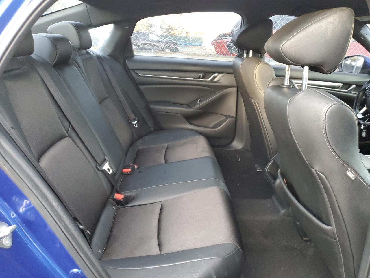 2019 Honda Accord VIN 1HGCV1F39KA006416 Copart auction photo, side damage thumbnail 10