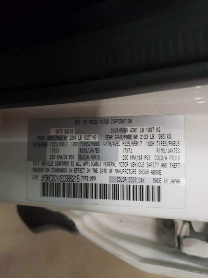 2014 Mazda CX-5 VIN JM3KE2CYXE0388215 Copart auction photo, front end damage thumbnail 13