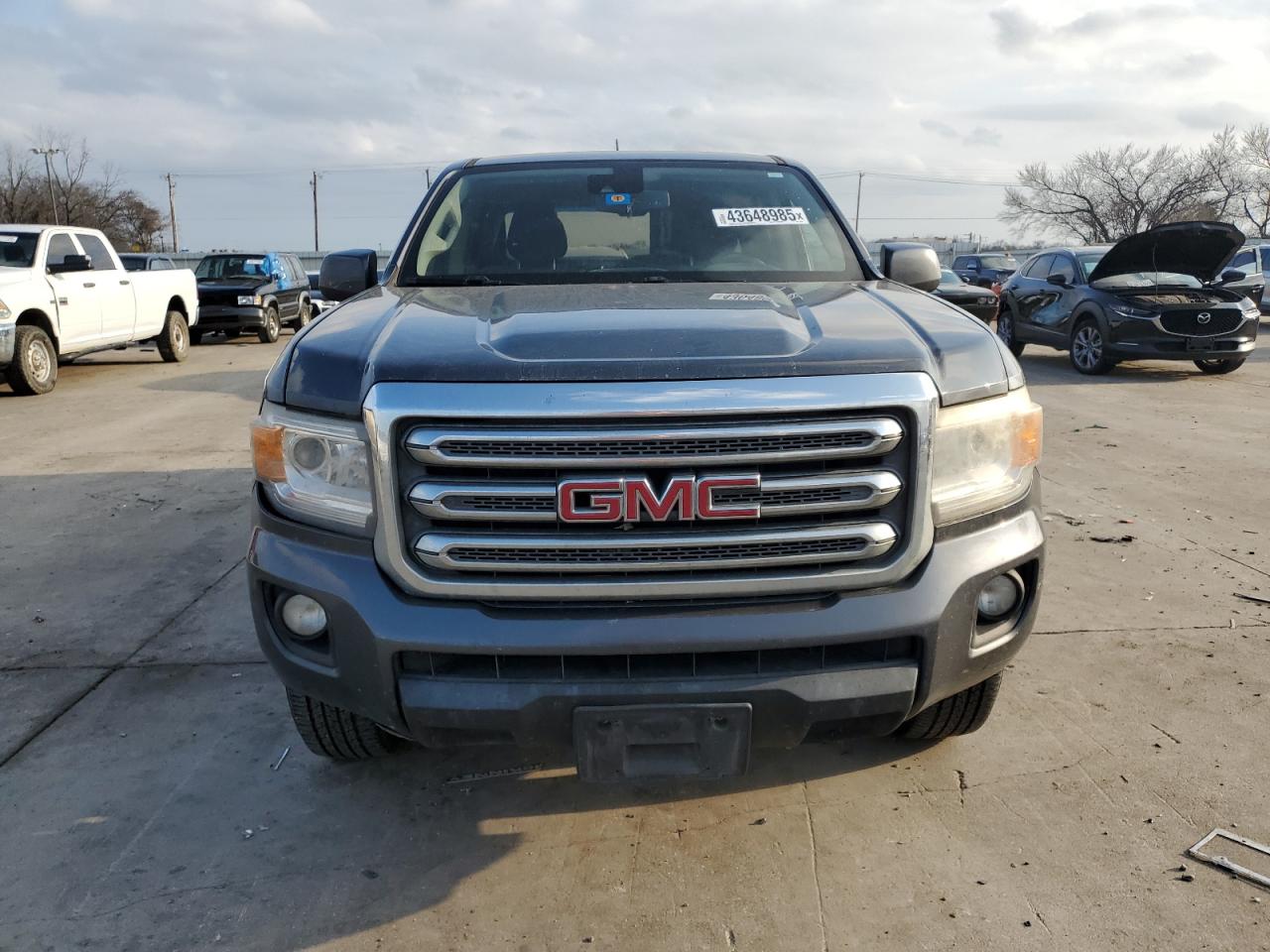 2016 GMC Canyon VIN 1GTG5CE33G1377303 Copart auction photo, rear end / hail damage thumbnail 5