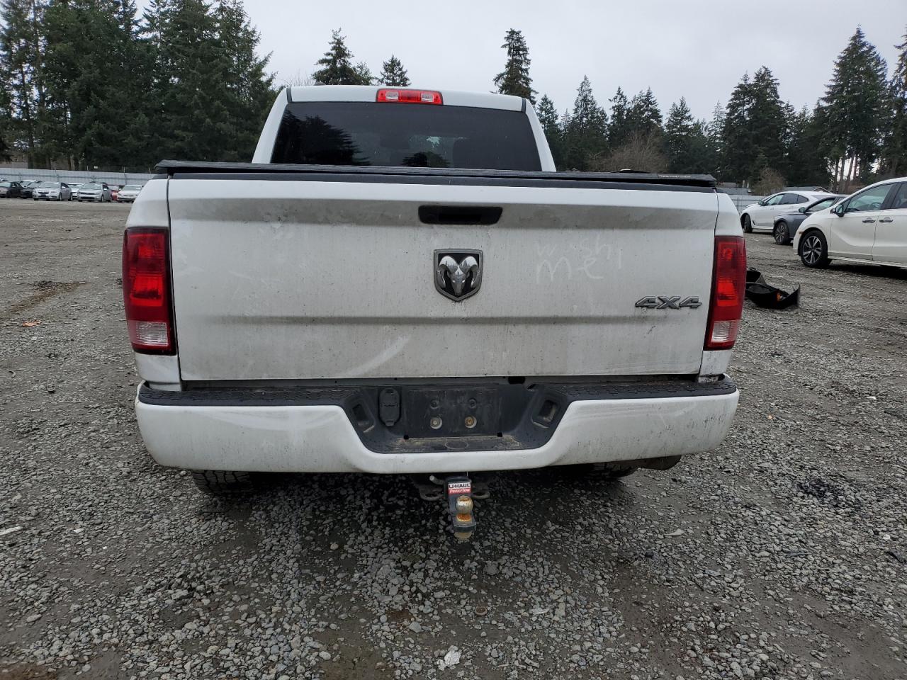 2019 RAM 1500 VIN 1C6RR7FT3KS597599 Copart auction photo, front end damage thumbnail 6