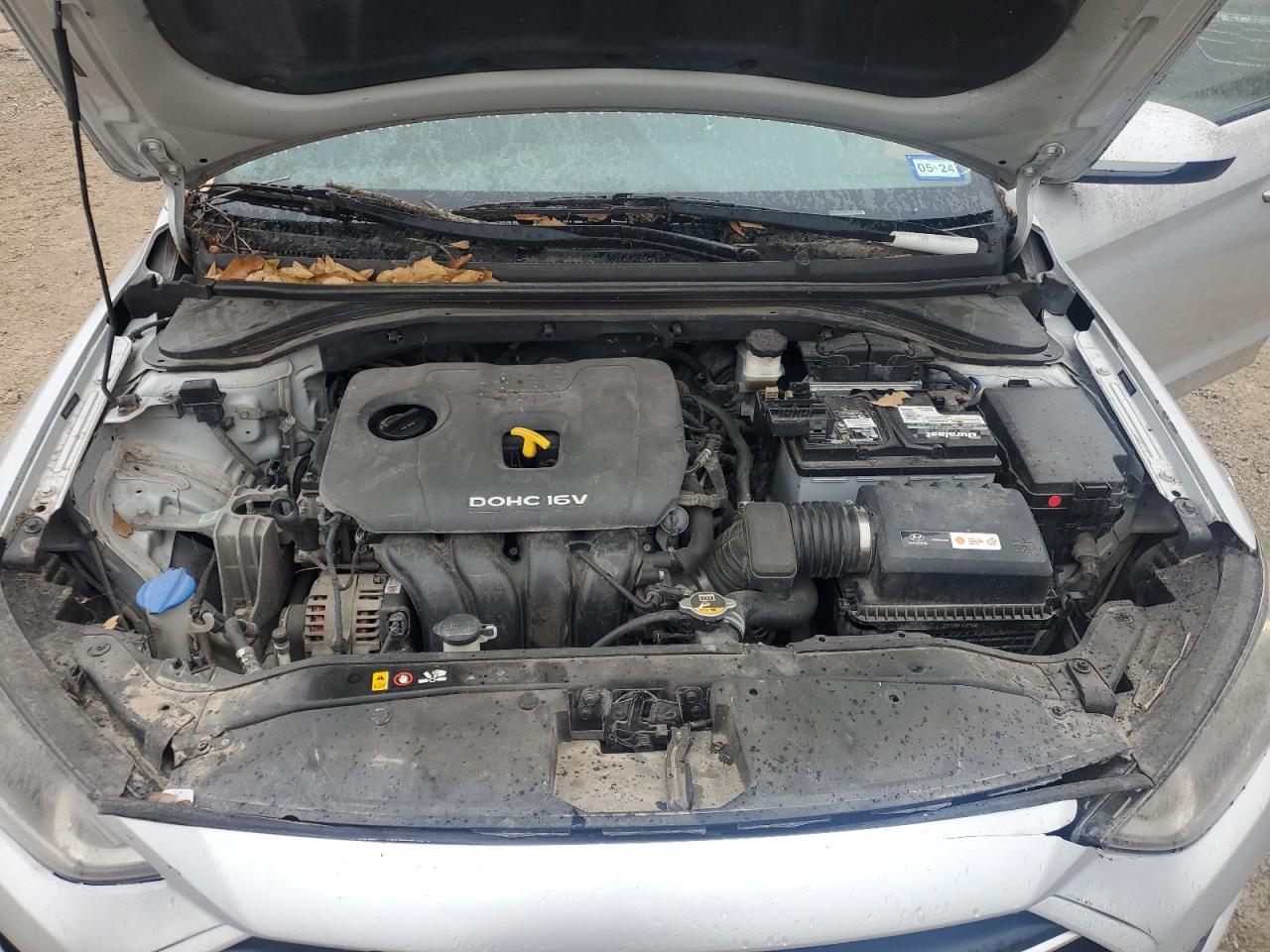 2018 Hyundai Elantra VIN 5NPD84LF8JH271023 Copart auction photo, mechanical damage thumbnail 11