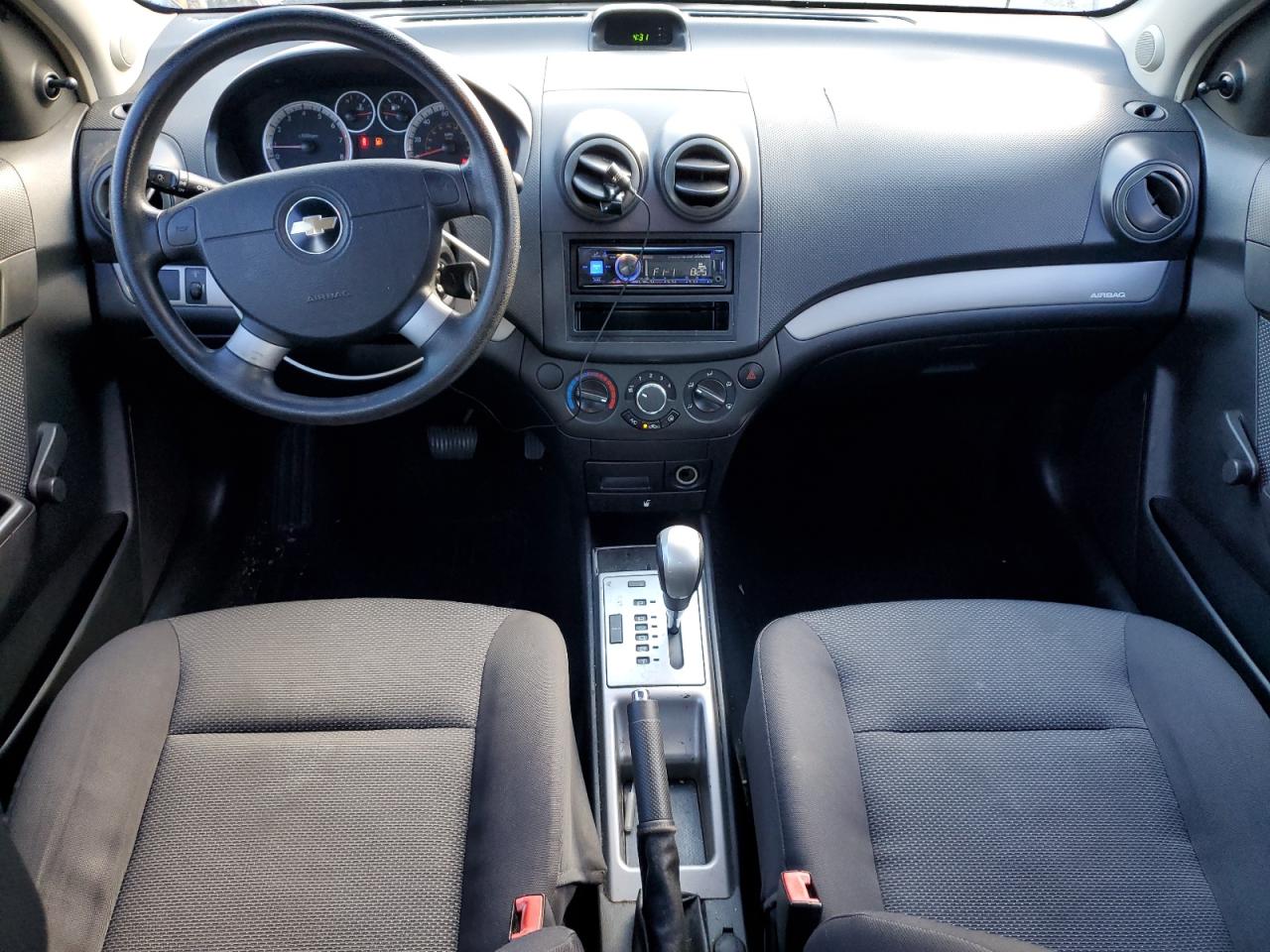 2009 Chevrolet Aveo VIN KL1TD56E29B368903 Copart auction photo, all over damage thumbnail 8