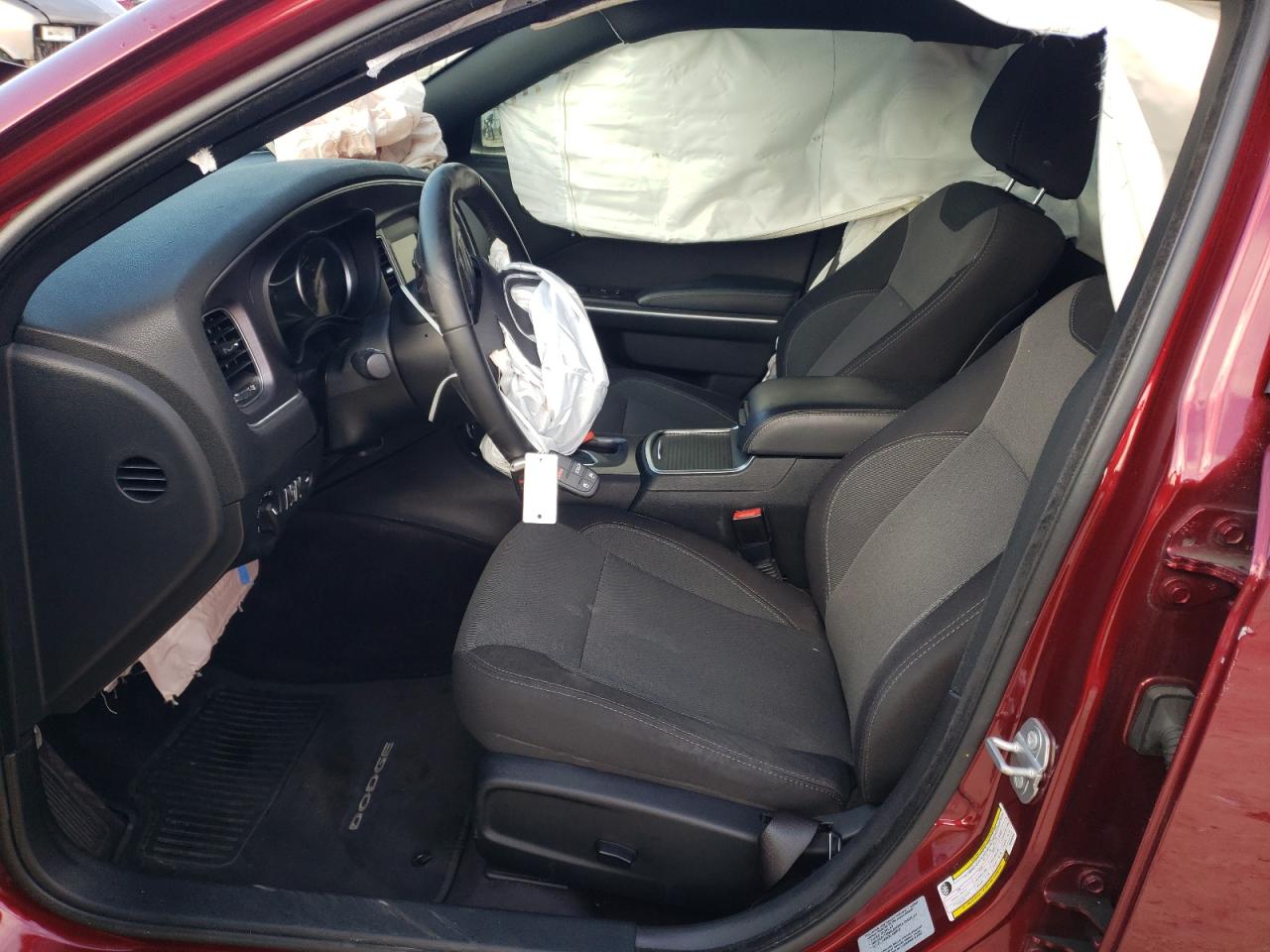 2017 Dodge Charger VIN 2C3CDXBG7HH606301 Copart auction photo, front end / side damage thumbnail 7