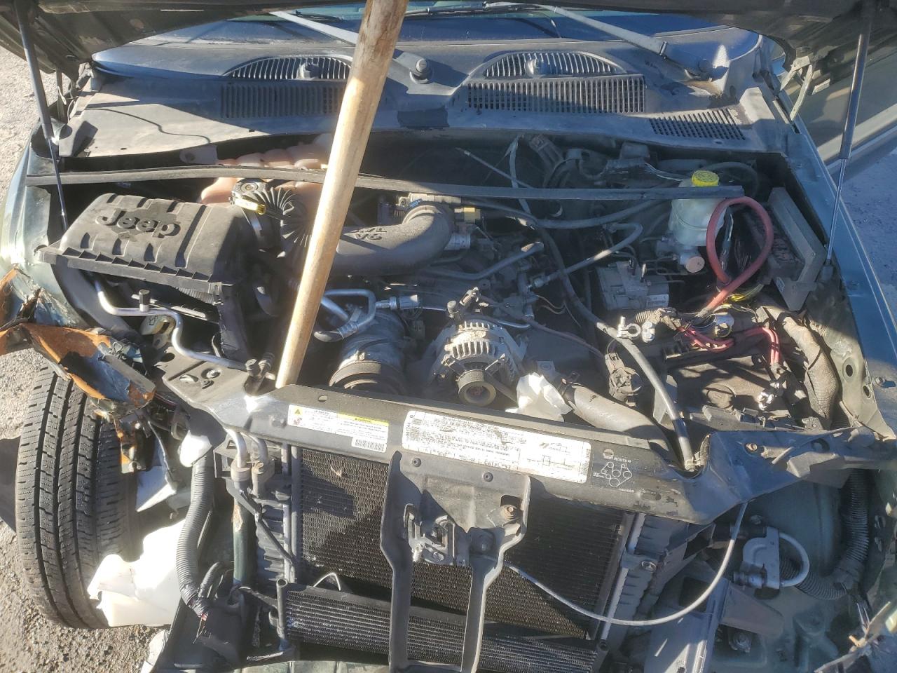 2006 Jeep Liberty (North America) VIN 1J4GK48K56W226489 Copart auction photo, front end / minor dent/scratches damage thumbnail 11