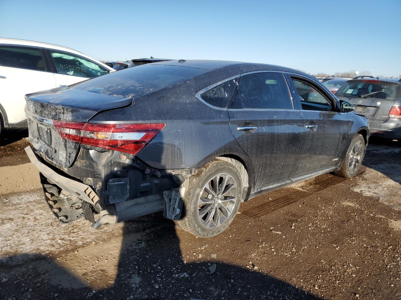 2018 Toyota Avalon VIN 4T1BD1EB3JU063855 Copart auction photo, front end / rear end damage thumbnail 3