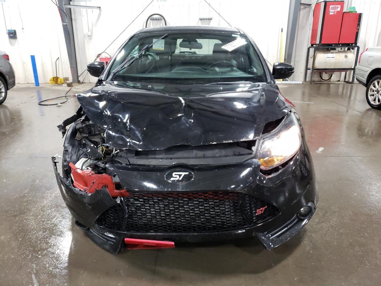 2014 Ford Focus VIN 1FADP3L98EL212228 Copart auction photo, front end damage thumbnail 5