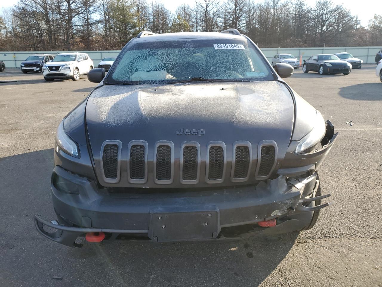 2015 Jeep Cherokee VIN 1C4PJMBB0FW719904 Copart auction photo, front end / minor dent/scratches damage thumbnail 5