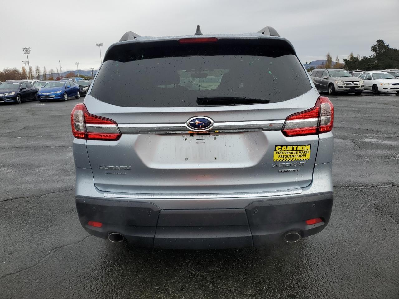 2019 Subaru Ascent VIN 4S4WMAPD1K3425270 Copart auction photo, front end / side damage thumbnail 6