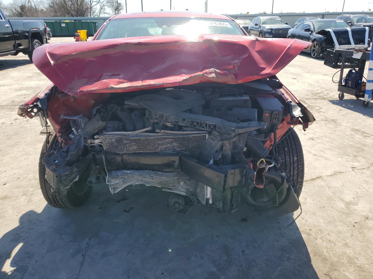 2020 Hyundai Elantra VIN 5NPD84LF3LH516944 Copart auction photo, front end / hail damage thumbnail 5