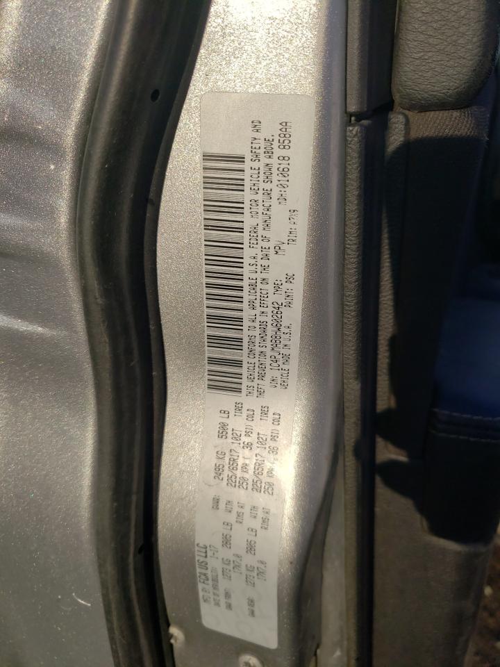 2017 Jeep Grand Cherokee VIN 1C4PJMAB8HW602642 Copart auction photo, undercarriage damage thumbnail 13