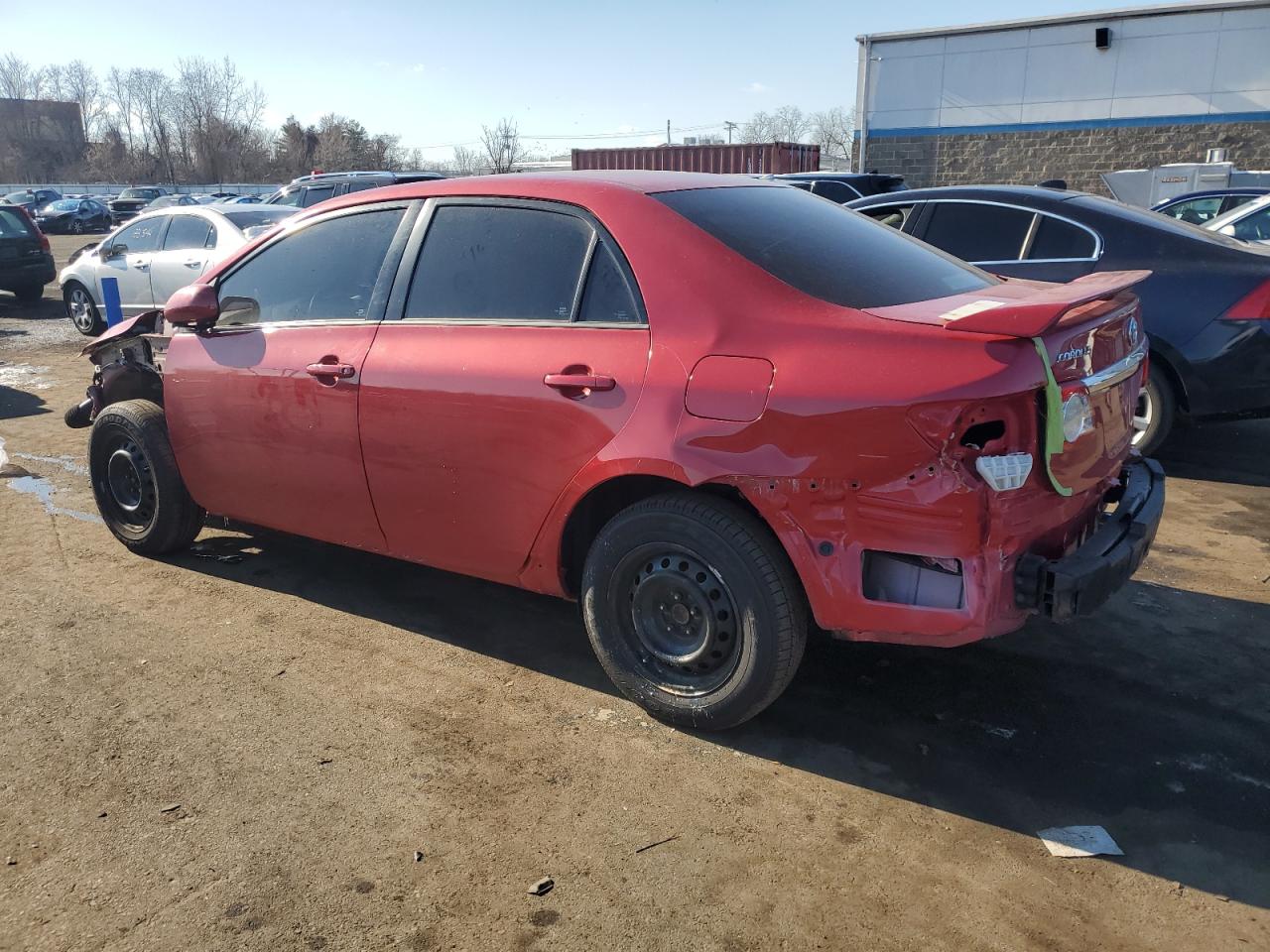 2012 Toyota Corolla VIN 5YFBU4EE4CP005530 Copart auction photo, rear end / front end damage thumbnail 2
