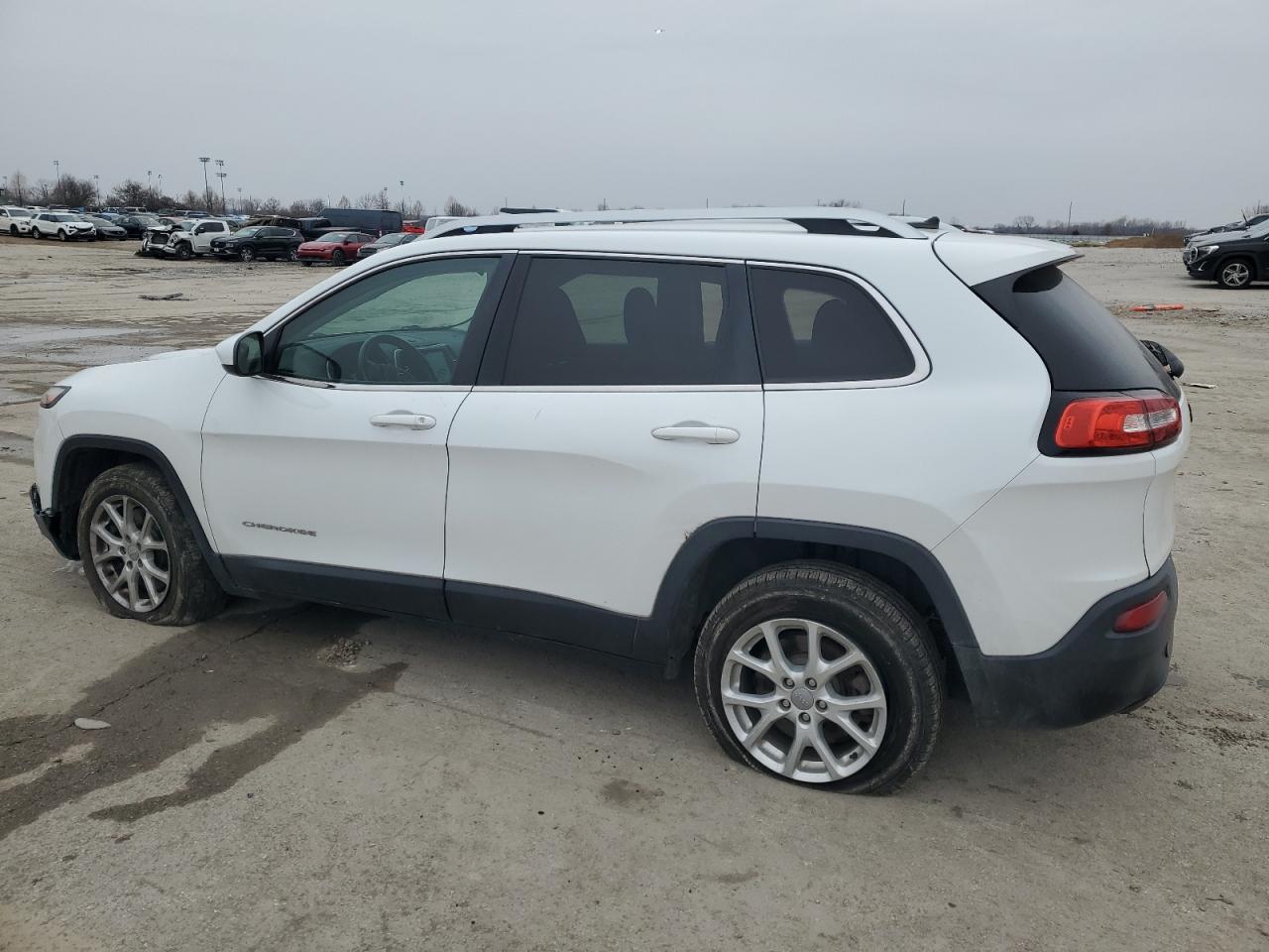 2014 Jeep Grand Cherokee VIN 1C4PJLCS9EW115484 Copart auction photo, vandalism damage thumbnail 2