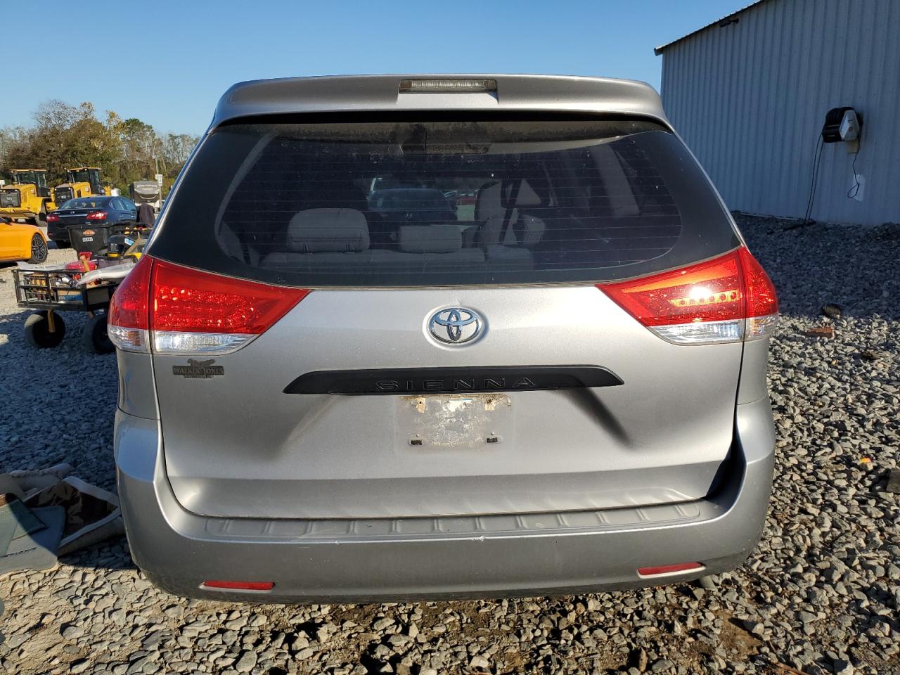 2011 Toyota Sienna VIN 5TDZK3DC9BS029505 Copart auction photo, water/flood damage thumbnail 6