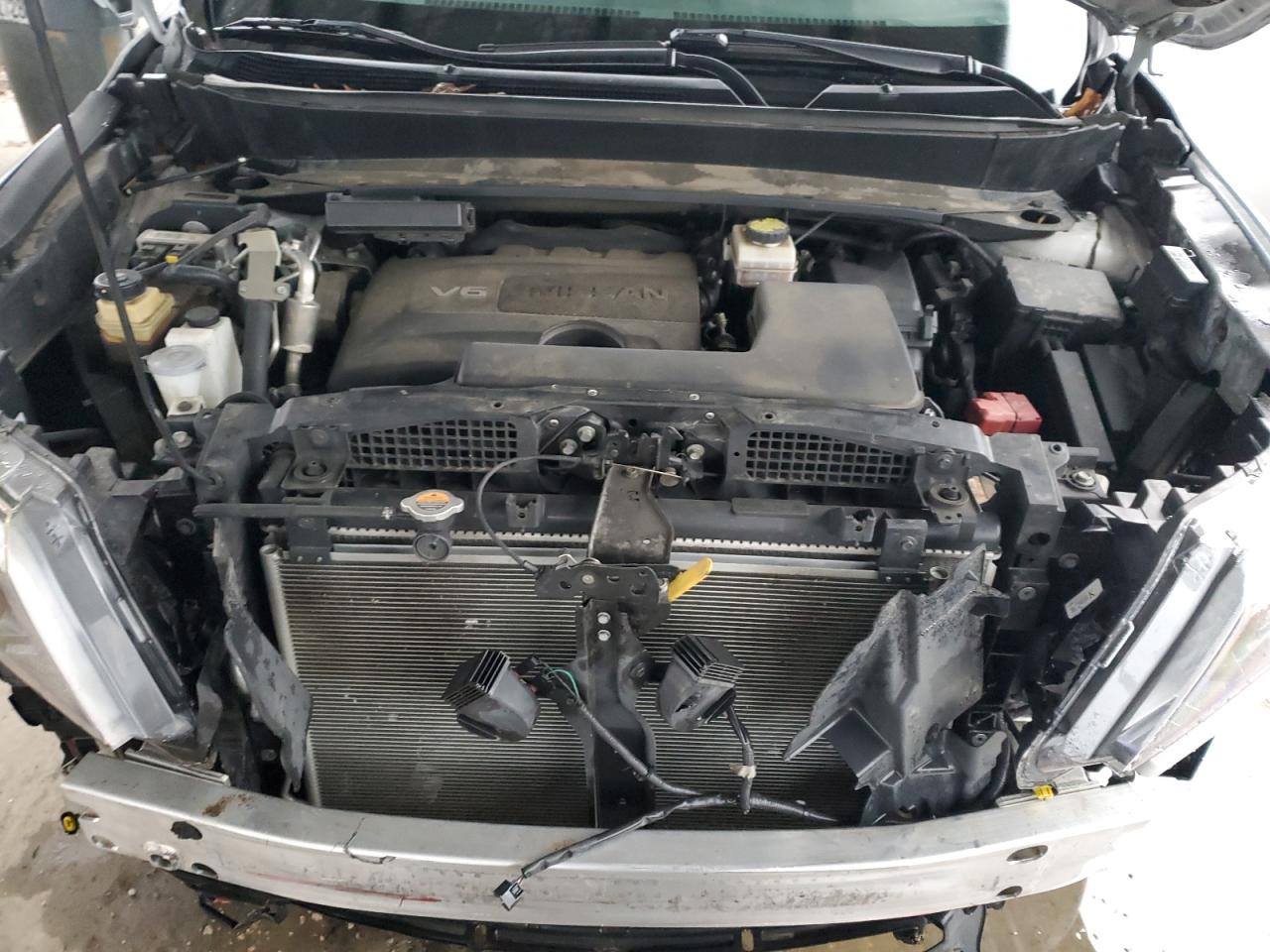 2017 Nissan Pathfinder VIN 5N1DR2MN3HC683374 Copart auction photo, front end damage thumbnail 11