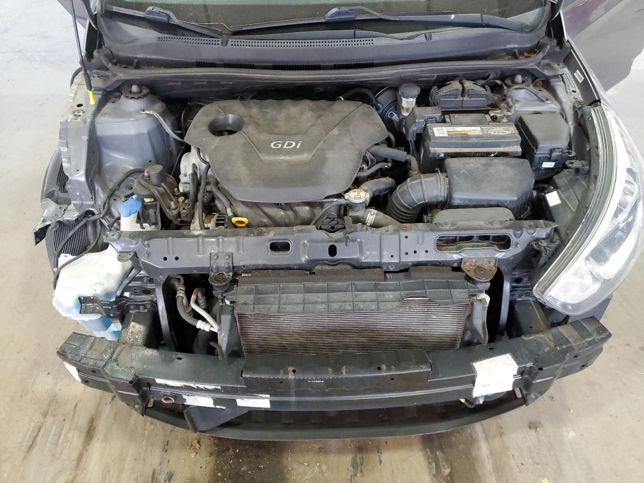 2015 Hyundai Accent VIN KMHCT4AE5FU847194 Copart auction photo, front end damage thumbnail 11