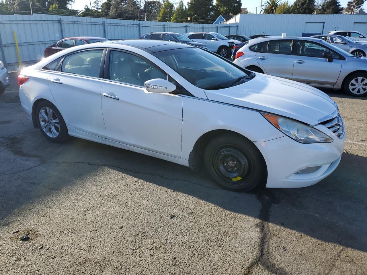 2012 Hyundai Sonata VIN 5NPEC4AC7CH460275 Copart auction photo, minor dent/scratches damage thumbnail 4